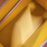 ゴヤール GOYARD サイゴンPM ブラウン　シルバー金具 トリヨンレザー/カウハイドレザー/ウッド レディース ハンドバッグ