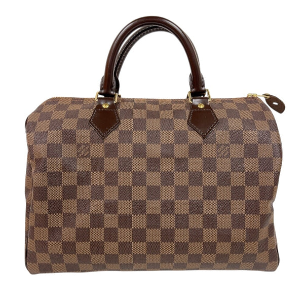 ルイ・ヴィトン LOUIS VUITTON スピーディ30 N41531 ブラウン　ゴールド金具 ダミエ ユニセックス ボストンバッグ