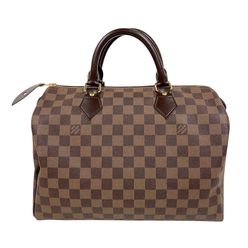 ルイ・ヴィトン LOUIS VUITTON スピーディ30 N41531 ブラウン　ゴールド金具 ダミエ ユニセックス ボストンバッグ