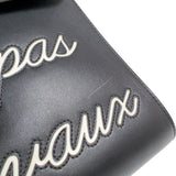 デルヴォー DELVAUX ルーモアMM AA0661AAM099ZPM ブラック　シルバー金具 レザー レディース ハンドバッグ