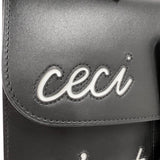 デルヴォー DELVAUX ルーモアMM AA0661AAM099ZPM ブラック　シルバー金具 レザー レディース ハンドバッグ