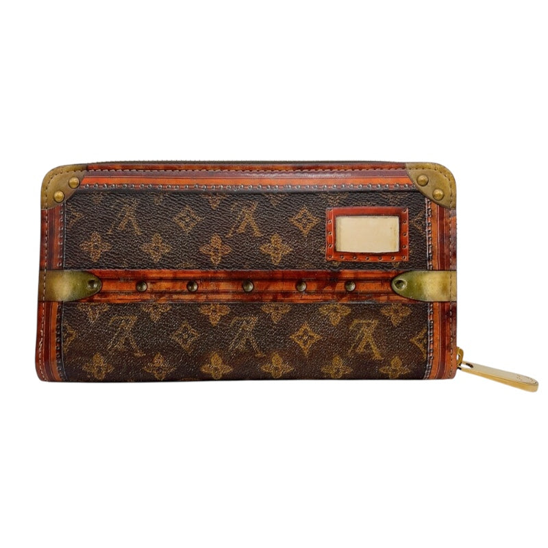 ルイ・ヴィトン LOUIS VUITTON ジッピー・ウォレット　トランスフォームド M42616 ブラウン　ゴールド金具 モノグラムキャンバス ユニセックス 長財布