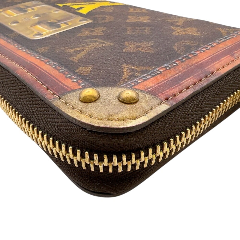 ルイ・ヴィトン LOUIS VUITTON ジッピー・ウォレット　トランスフォームド M42616 ブラウン　ゴールド金具 モノグラムキャンバス ユニセックス 長財布