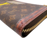 ルイ・ヴィトン LOUIS VUITTON ジッピー・ウォレット　トランスフォームド M42616 ブラウン　ゴールド金具 モノグラムキャンバス ユニセックス 長財布