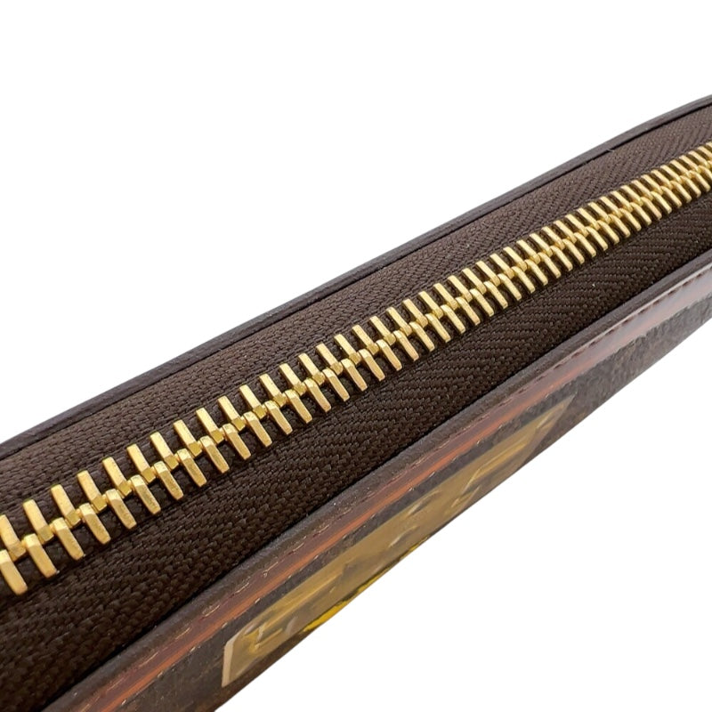 ルイ・ヴィトン LOUIS VUITTON ジッピー・ウォレット　トランスフォームド M42616 ブラウン　ゴールド金具 モノグラムキャンバス ユニセックス 長財布