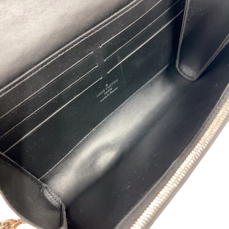 ルイ・ヴィトン LOUIS VUITTON ポルトフォイユ・ツイストチェーン　トランスフォームド M63594 ブラウン　シルバー金具 PVC レディース ショルダーバッグ