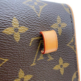 ルイ・ヴィトン LOUIS VUITTON ポシェット・フロランティーヌ M51855 ブラウン　ゴールド金具 モノグラム レディース ショルダーバッグ