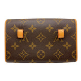 ルイ・ヴィトン LOUIS VUITTON ポシェット・フロランティーヌ M51855 ブラウン　ゴールド金具 モノグラム レディース ショルダーバッグ