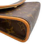 ルイ・ヴィトン LOUIS VUITTON ポシェット・フロランティーヌ M51855 ブラウン　ゴールド金具 モノグラム レディース ショルダーバッグ