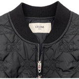 セリーヌ CELINE トリオンフ総柄ナイロンキルティングジャケット RV0JR0281 ブラック ナイロン メンズ その他アウター