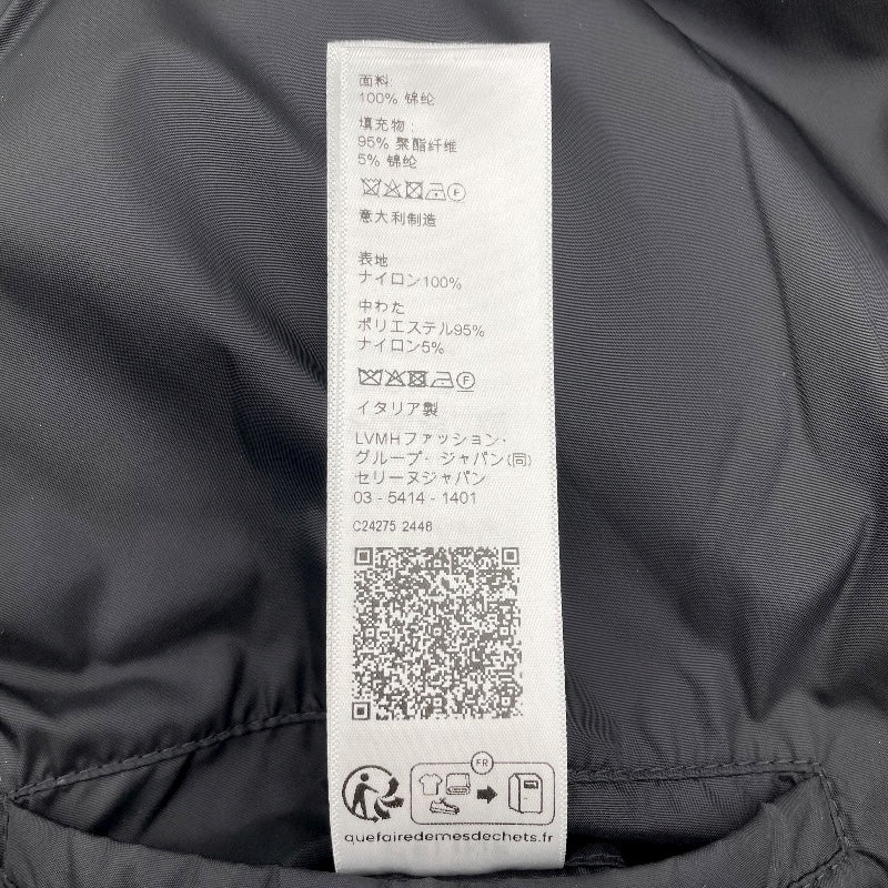 セリーヌ CELINE トリオンフ総柄ナイロンキルティングジャケット RV0JR0281 ブラック ナイロン メンズ その他アウター