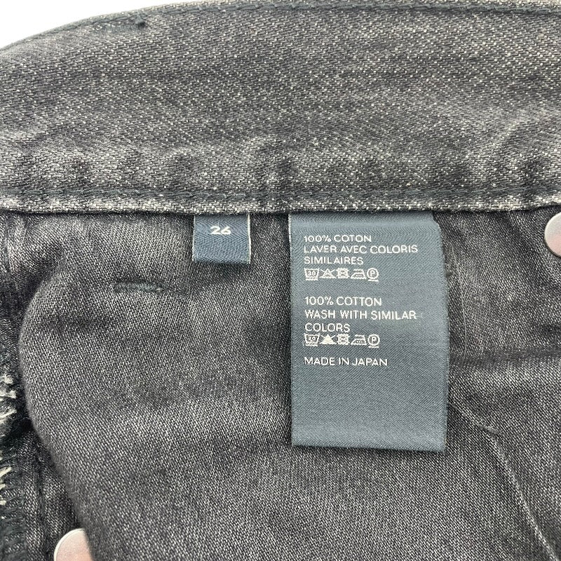 セリーヌ CELINE ウェスリーブラックデストロイドデニムパンツ 2N850247Y グレー デニム メンズ デニムパンツ