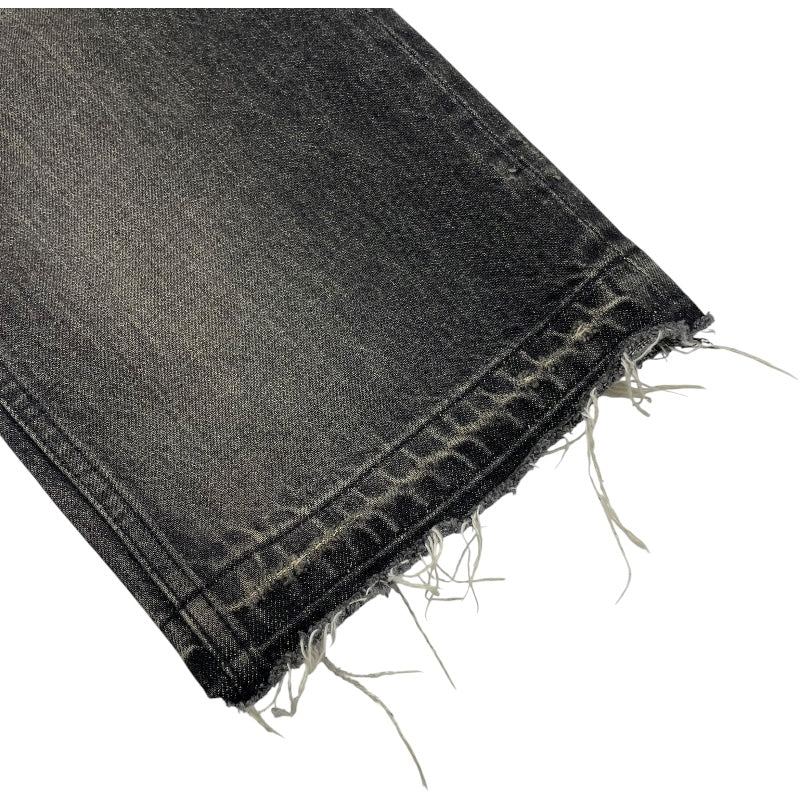 セリーヌ CELINE ウェスリーブラックデストロイドデニムパンツ 2N850247Y グレー デニム メンズ デニムパンツ