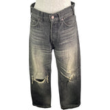 セリーヌ CELINE ウェスリーブラックデストロイドデニムパンツ 2N850247Y グレー デニム メンズ デニムパンツ