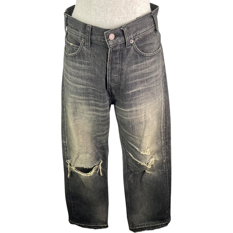 セリーヌ CELINE ウェスリーブラックデストロイドデニムパンツ 2N850247Y グレー デニム メンズ デニムパンツ
