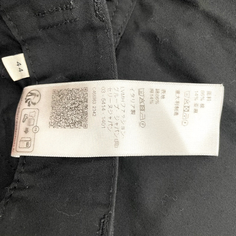 セリーヌ CELINE ミドルライズカーゴパンツ 2Z603219I ブラック 綿 メンズ カーゴパンツ