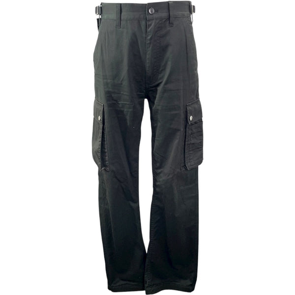 セリーヌ CELINE ミドルライズカーゴパンツ 2Z603219I ブラック 綿 メンズ カーゴパンツ