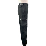 セリーヌ CELINE ミドルライズカーゴパンツ 2Z603219I ブラック 綿 メンズ カーゴパンツ