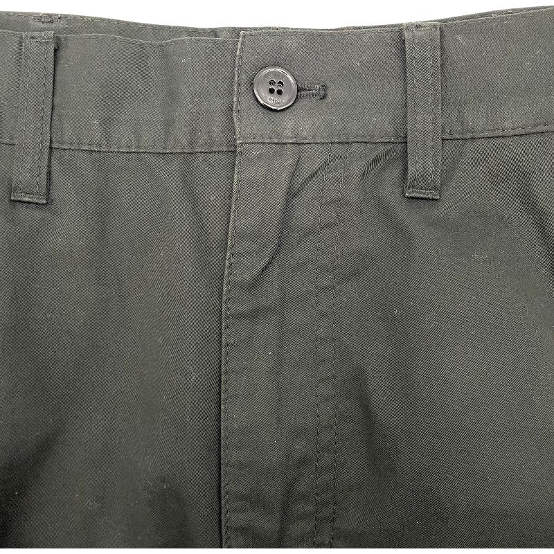 セリーヌ CELINE ミドルライズカーゴパンツ 2Z603219I ブラック 綿 メンズ カーゴパンツ