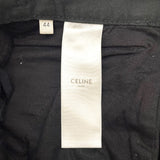 セリーヌ CELINE ミドルライズカーゴパンツ 2Z603219I ブラック 綿 メンズ カーゴパンツ