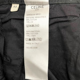 セリーヌ CELINE ミドルライズカーゴパンツ 2Z603219I ブラック 綿 メンズ カーゴパンツ