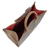 ルイ・ヴィトン LOUIS VUITTON オンザゴーMM M45321 ブラウン　ゴールド金具 モノグラム・リバース レディース ハンドバッグ