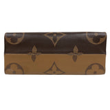 ルイ・ヴィトン LOUIS VUITTON オンザゴーMM M45321 ブラウン　ゴールド金具 モノグラム・リバース レディース ハンドバッグ