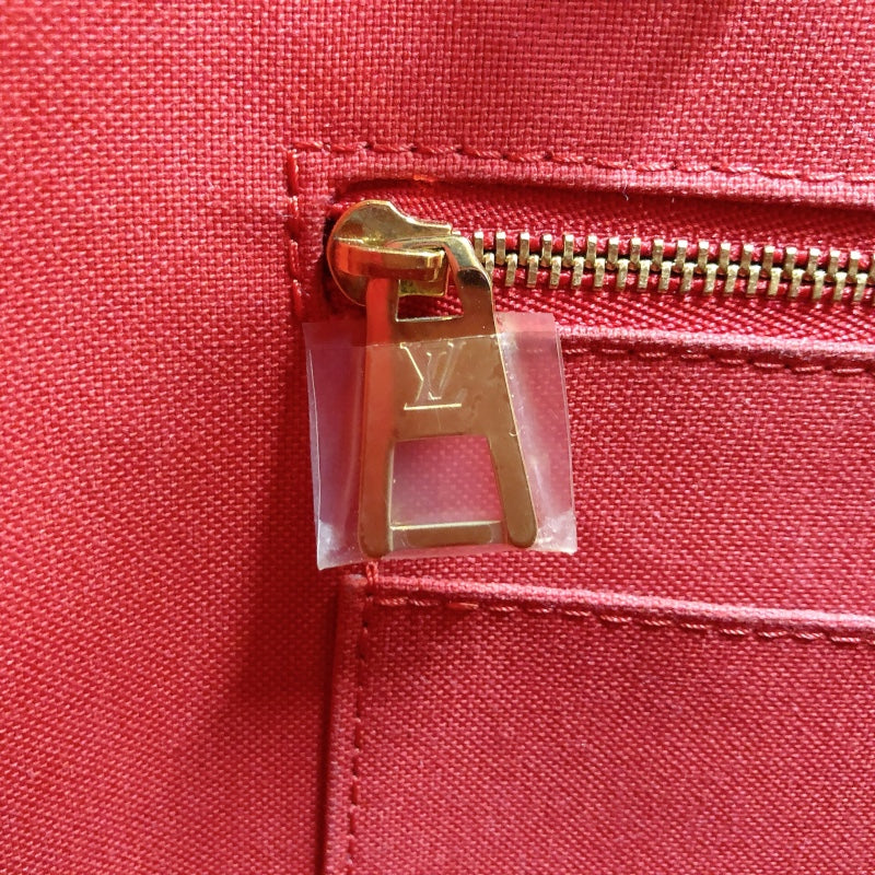 ルイ・ヴィトン LOUIS VUITTON オンザゴーMM M45321 ブラウン　ゴールド金具 モノグラム・リバース レディース ハンドバッグ