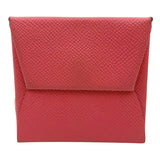 エルメス HERMES バスティア T刻印　(2015年) ローズアザレ ヴォーエプソン ユニセックス コインケース