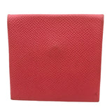エルメス HERMES バスティア T刻印　(2015年) ローズアザレ ヴォーエプソン ユニセックス コインケース