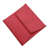 エルメス HERMES バスティア T刻印　(2015年) ローズアザレ ヴォーエプソン ユニセックス コインケース