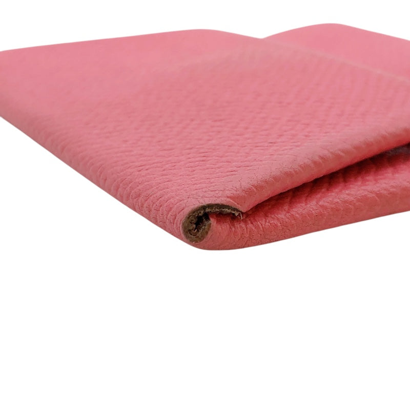 エルメス HERMES バスティア T刻印　(2015年) ローズアザレ ヴォーエプソン ユニセックス コインケース