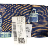 エルメス HERMES ツイリー　SUPER　SILK　QUEST 紫/緑/青 シルク100％ レディース スカーフ