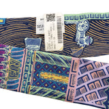 エルメス HERMES ツイリー　SUPER　SILK　QUEST 紫/緑/青 シルク100％ レディース スカーフ