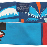 エルメス HERMES ツイリー Extrives Parisielu ブルー シルク100％ レディース スカーフ