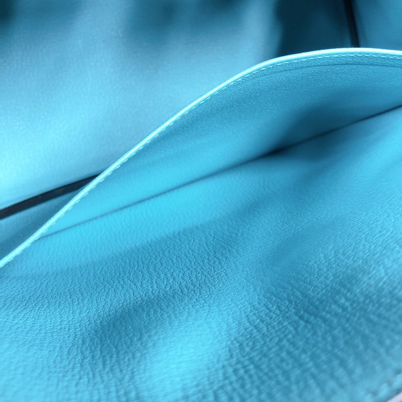 エルメス HERMES バーキン35 T刻印　(2015年製) ブルーアトール　シルバー金具 ヴォーエプソン レディース ハンドバッグ