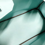 エルメス HERMES バーキン35 T刻印　(2015年製) ブルーアトール　シルバー金具 ヴォーエプソン レディース ハンドバッグ