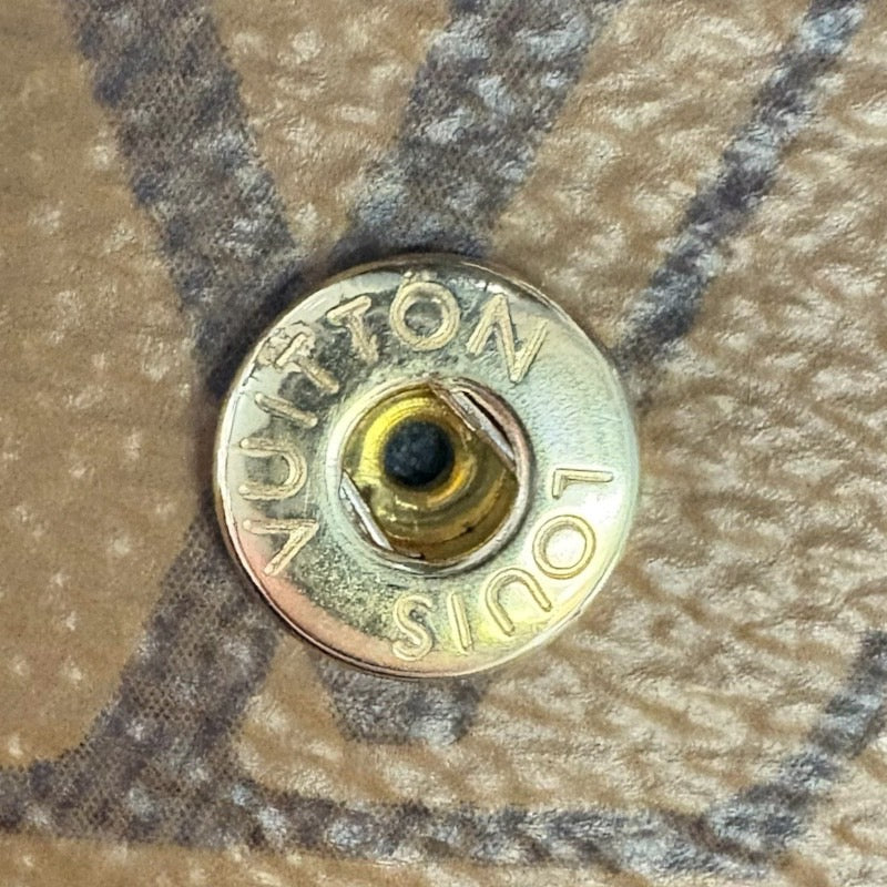 ルイ・ヴィトン LOUIS VUITTON ポルトフォイユ・ドーフィーヌ コンパクト M68725 モノグラムリバース PVC レディース 三つ折り財布