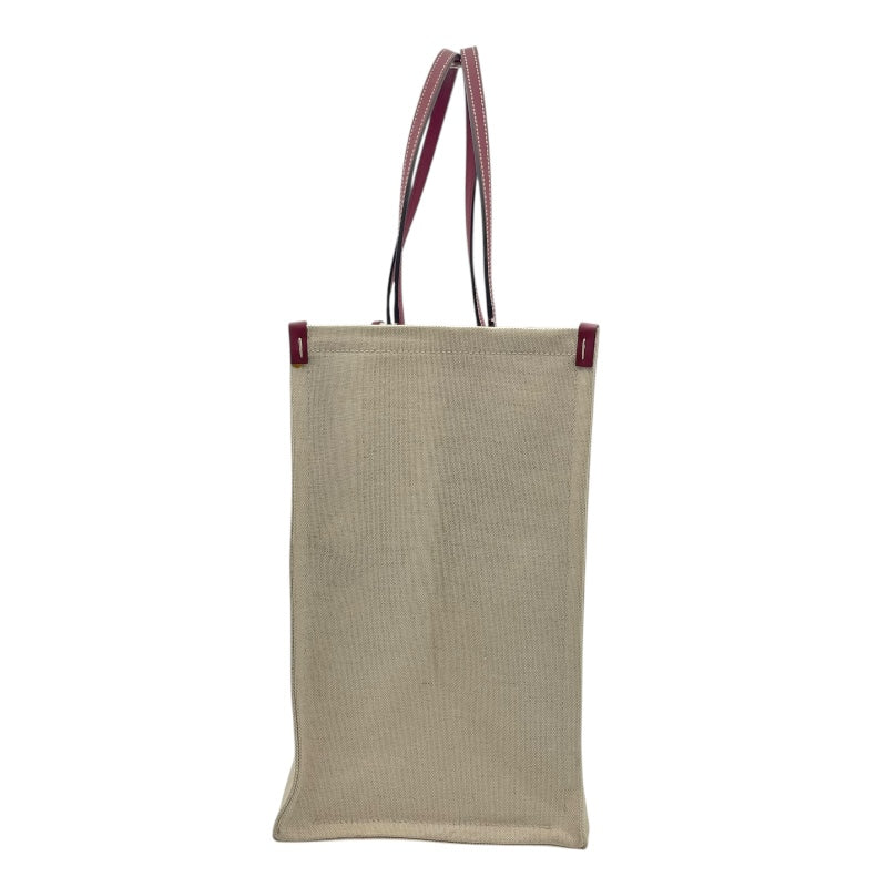 グッチ GUCCI GUCCIプリントラージトート 772177 ベージュ キャンバス/レザー ユニセックス トートバッグ