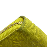 ルイ・ヴィトン LOUIS VUITTON ジッピー・ウォレット M25699 イエロー モノグラム・アンプラント レディース 長財布