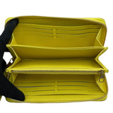 ルイ・ヴィトン LOUIS VUITTON ジッピー・ウォレット M25699 イエロー モノグラム・アンプラント レディース 長財布