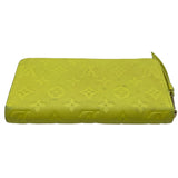 ルイ・ヴィトン LOUIS VUITTON ジッピー・ウォレット M25699 イエロー モノグラム・アンプラント レディース 長財布