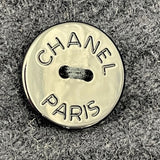 シャネル CHANEL ウールステンカラーコート P44589 ネイビー ウール レディース ステンカラーコート