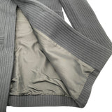 シャネル CHANEL ウールステンカラーコート P44589 ネイビー ウール レディース ステンカラーコート