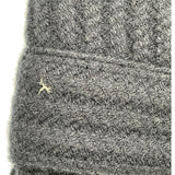 シャネル CHANEL ウールステンカラーコート P44589 ネイビー ウール レディース ステンカラーコート