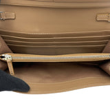 フェンディ FENDI スタッズチェーンウォレット 8M0365 ベージュ系 レザー レディース ウォレットチェーン