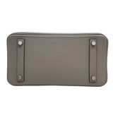 エルメス HERMES バーキン25 Y刻印　(2020年製) グリアスファルト　シルバー金具 トリヨンノビーヨ レディース ハンドバッグ