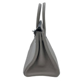 エルメス HERMES バーキン25 Y刻印　(2020年製) グリアスファルト　シルバー金具 トリヨンノビーヨ レディース ハンドバッグ