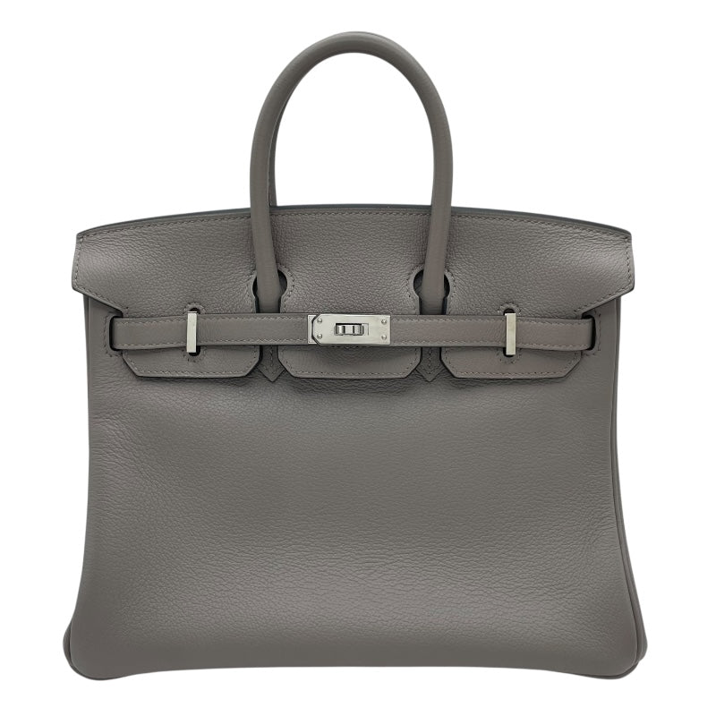エルメス HERMES バーキン25 Y刻印　(2020年製) グリアスファルト　シルバー金具 トリヨンノビーヨ レディース ハンドバッグ