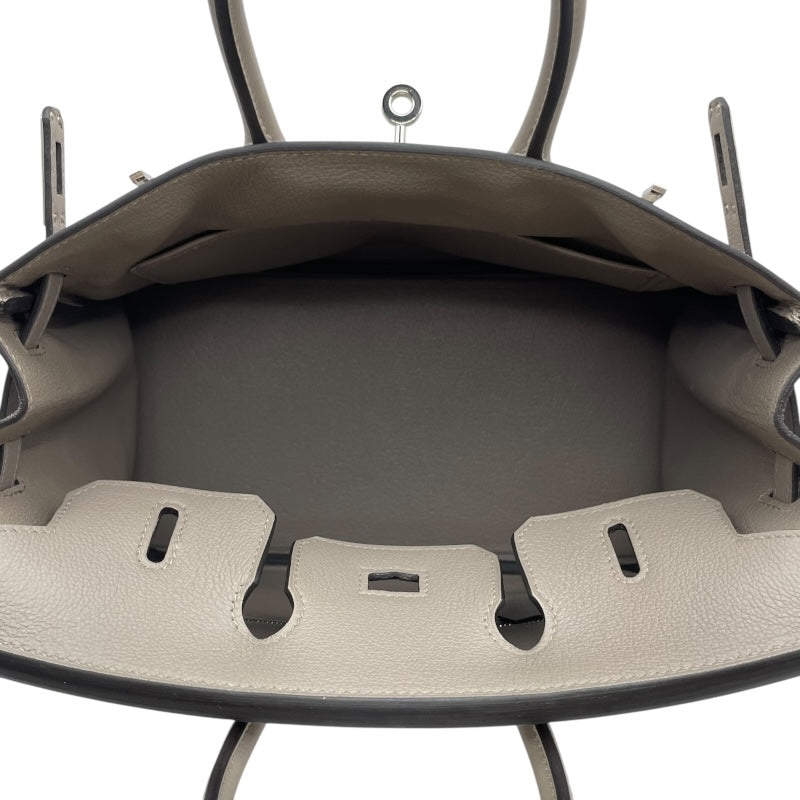 エルメス HERMES バーキン25 Y刻印　(2020年製) グリアスファルト　シルバー金具 トリヨンノビーヨ レディース ハンドバッグ